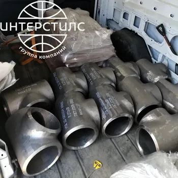 Стальной тройник равнопроходной 76 мм 10 мм 09Г2С ГОСТ 17376-2001 купить в Калуге